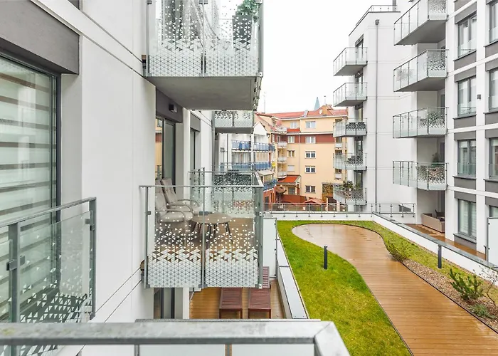 Apartament Nadmorskie Tarasy-basen Fitness Bawialnia Parking W Cenie - Kołobrzeg