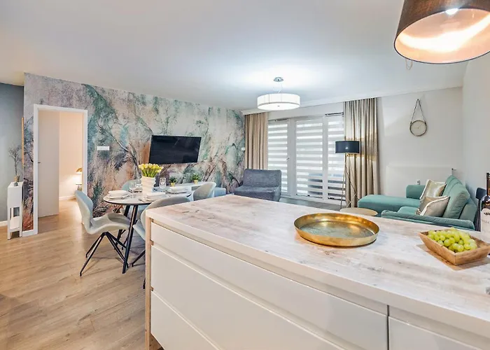 Apartament Nadmorskie Tarasy-basen Fitness Bawialnia Parking W Cenie -