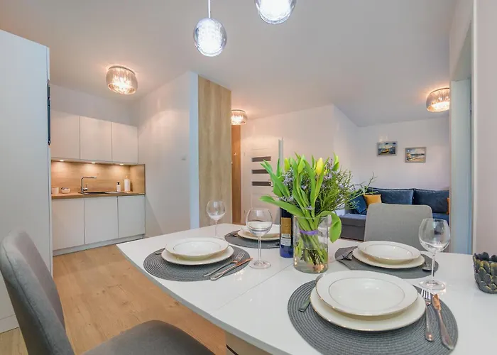 Apartament Nadmorskie Tarasy-basen Fitness Bawialnia Parking W Cenie -