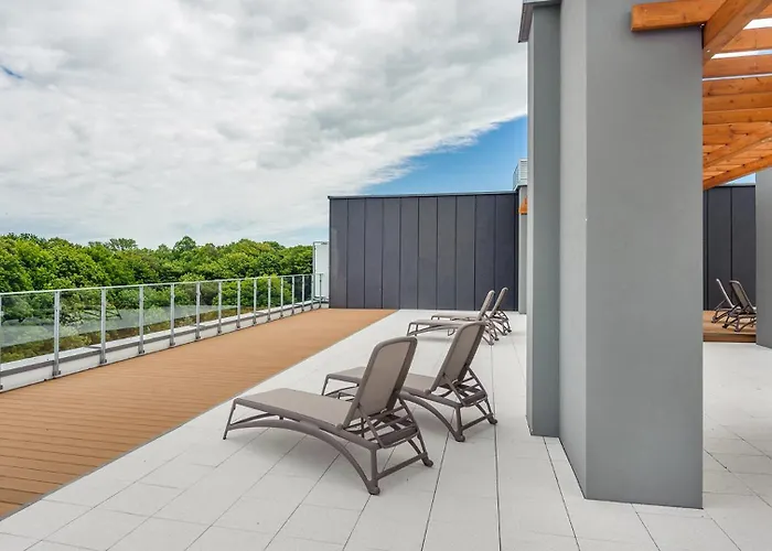 Apartament Nadmorskie Tarasy-basen Fitness Bawialnia Parking W Cenie - Kołobrzeg