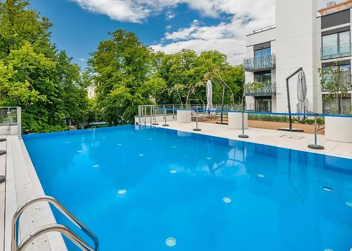 Nadmorskie Tarasy-basen Fitness Bawialnia Parking W Cenie - Apartament Kołobrzeg